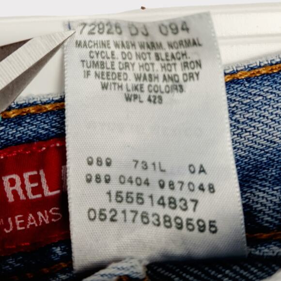 Levi's 550 SZ 14S Y2K 2004 Women's Classic Relaxed Taper Denim Jeans - Picture 8 of 8